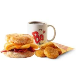 Bacon, Egg & Cheese Biscuit Combo
$7.09