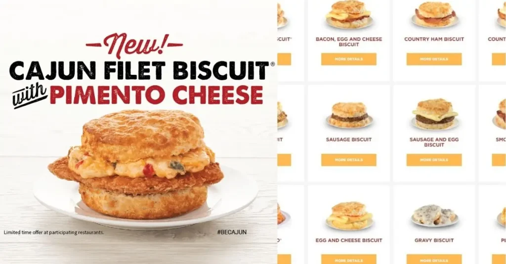 Bojangles Biscuits Menu