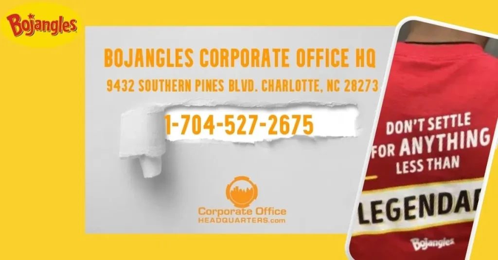 Bojangles Corporate Headquarters Address
