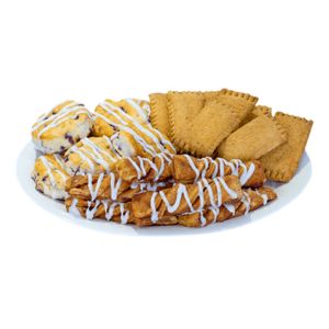 Bojangles Dessert Platter
Mix and match 2 dozen of your favorite Bo Sweets, including Bo-berry biscuits, cinnamon pecan twists and sweet potato pie.