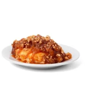 Salted Caramel Apple Crisp