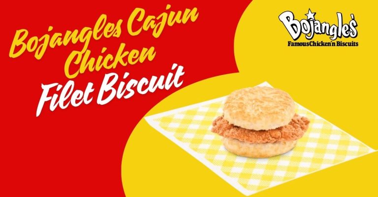 Bojangles Cajun Chicken Filet Biscuit