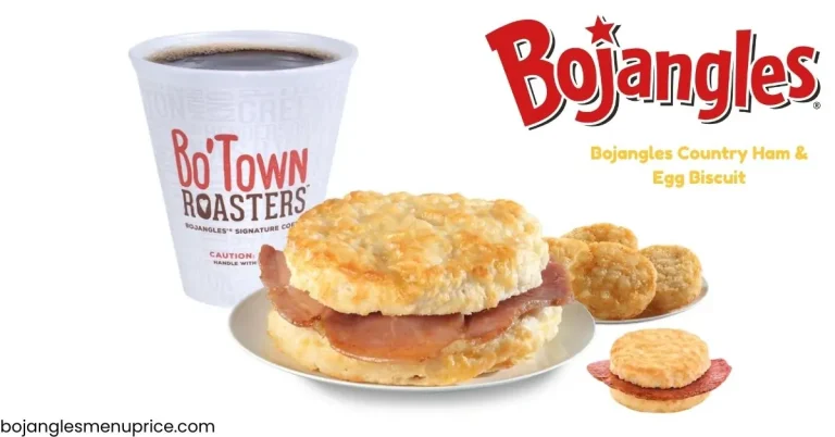 Bojangles Country Ham & Egg Biscuit