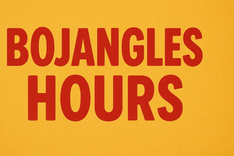 Bojangles Menu Hours