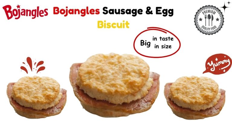 Bojangles Sausage & Egg Biscuit