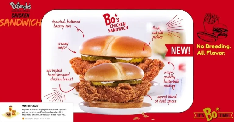 Bojangles Bo’s Chicken Sandwich